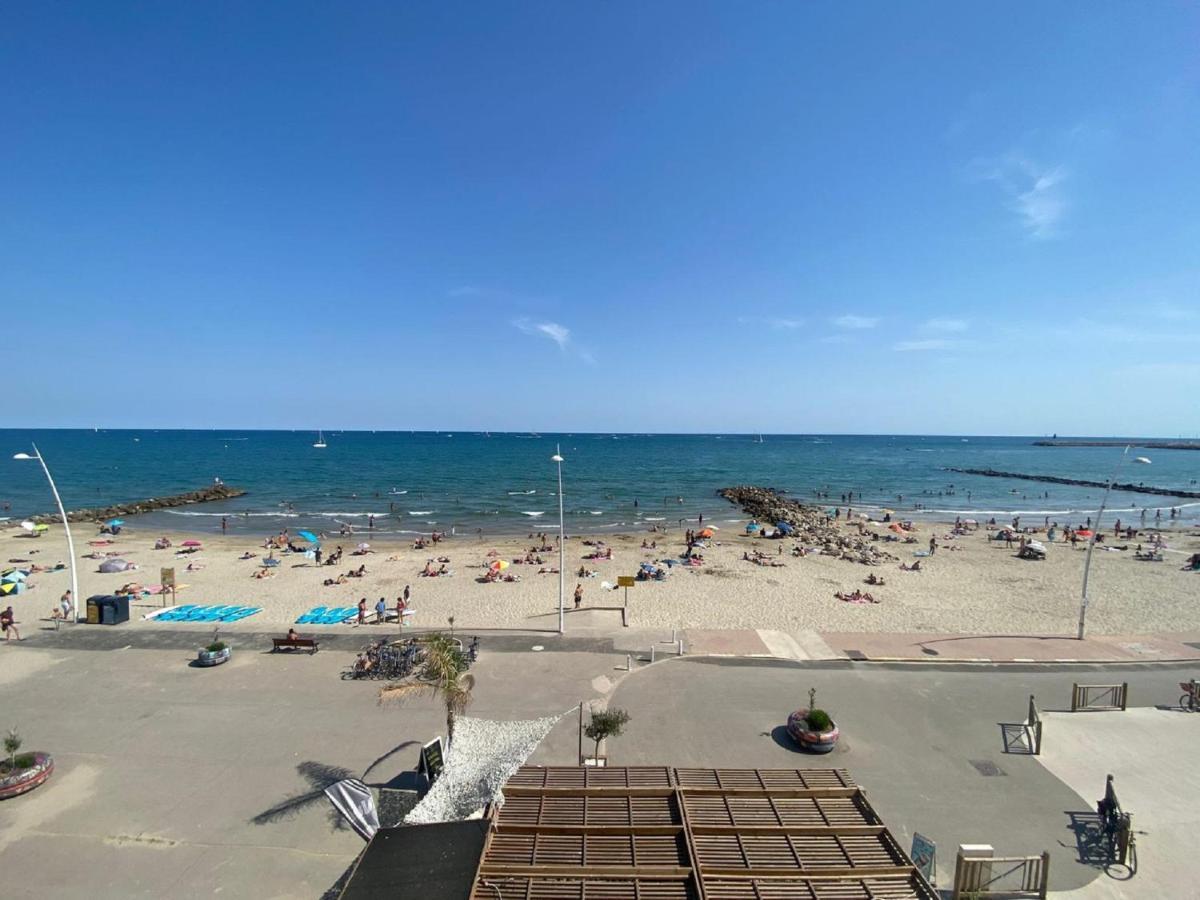 Le DREAM BEACH-TERRASSE-VUE MER D'Exception-WIFI-PARKING - CoHôteConciergerie Palavas-les-Flots Extérieur photo