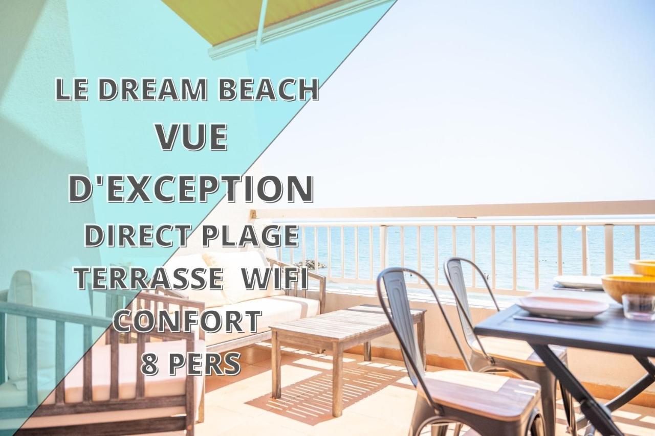 Le DREAM BEACH-TERRASSE-VUE MER D'Exception-WIFI-PARKING - CoHôteConciergerie Palavas-les-Flots Extérieur photo